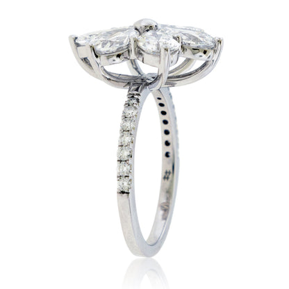 Lab Grown Diamond Snowflake Ring - Park City Jewelers