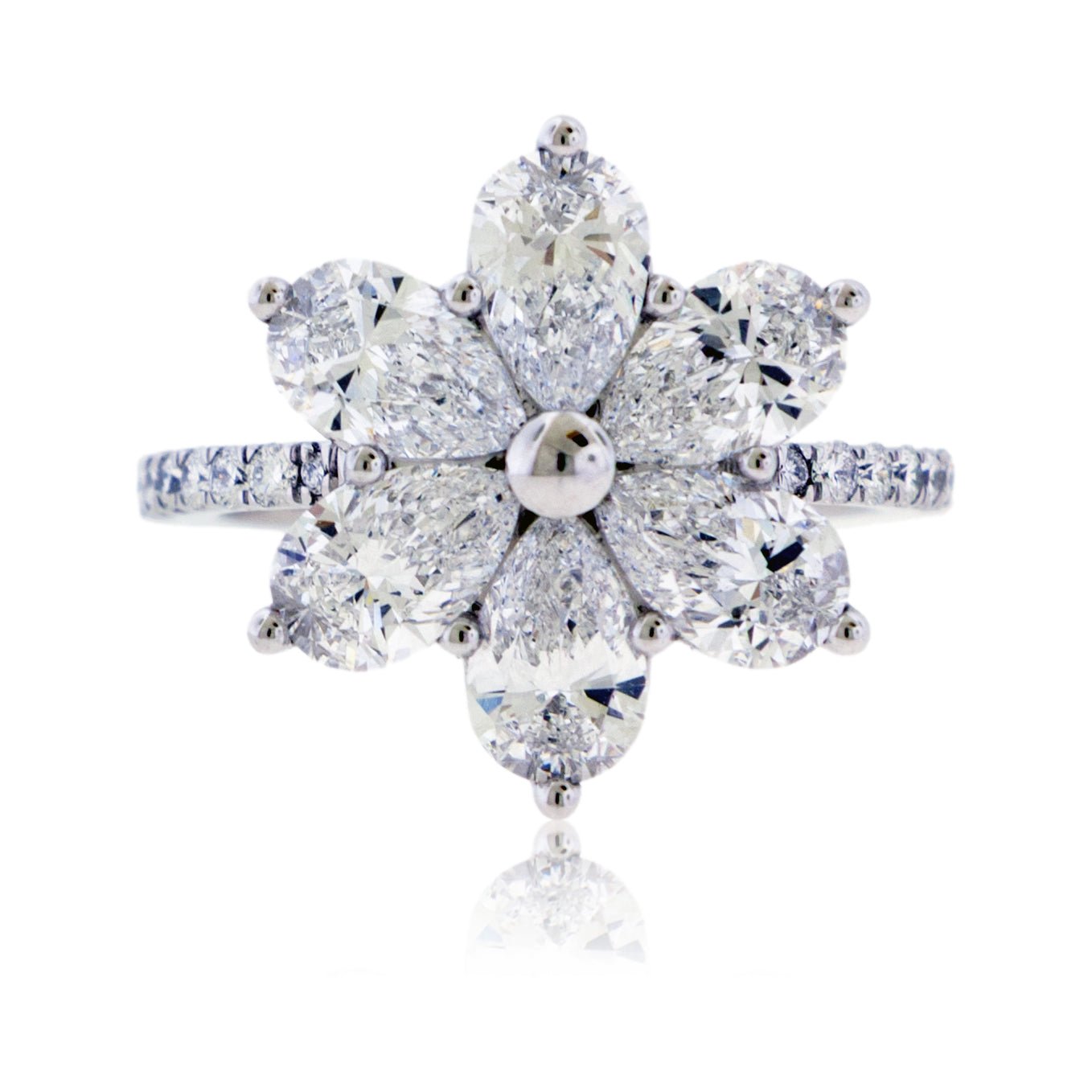 Lab Grown Diamond Snowflake Ring - Park City Jewelers