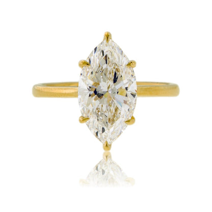 Marquise LGD Solitaire Lab Grown Diamond Ring - Park City Jewelers
