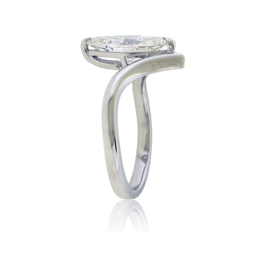 Marquise LGD Solitaire Ring - Park City Jewelers