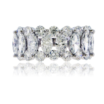 Marquise & Round Lab Grown Diamond Ring - Park City Jewelers