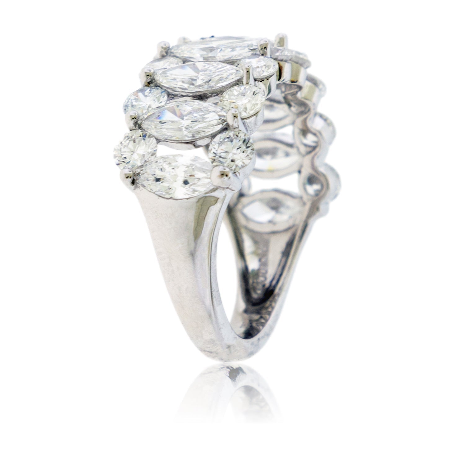 Marquise & Round Lab Grown Diamond Ring - Park City Jewelers