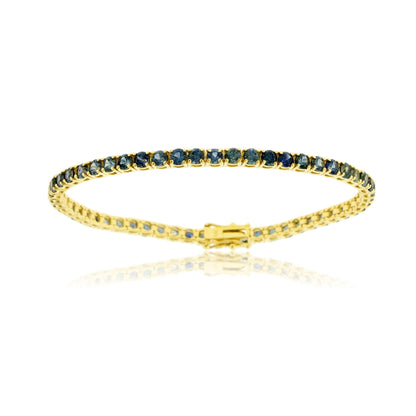 Montana Sapphire Tennis Style Bracelet - Park City Jewelers