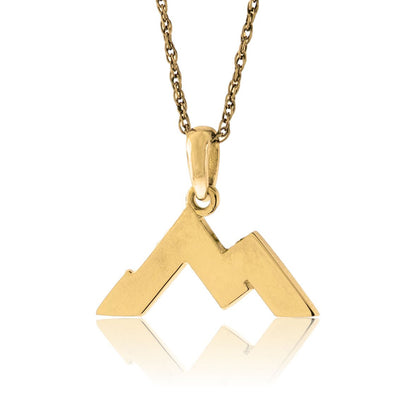 Mountain Peak Ridgeline Pendant - Park City Jewelers