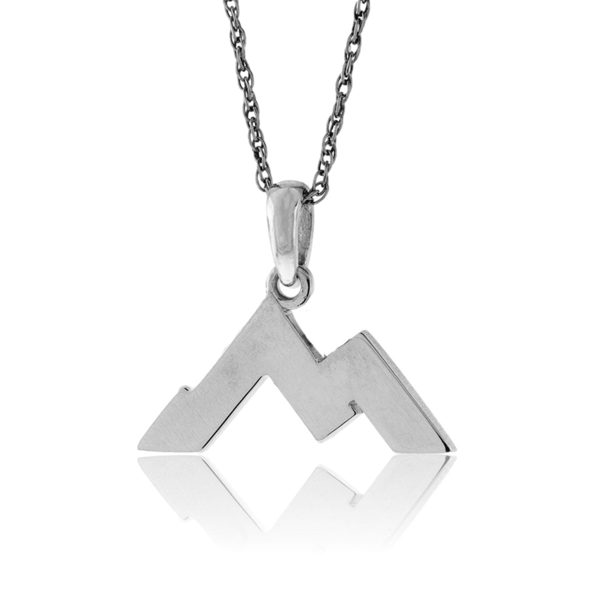 Mountain Peak Ridgeline Pendant - Park City Jewelers