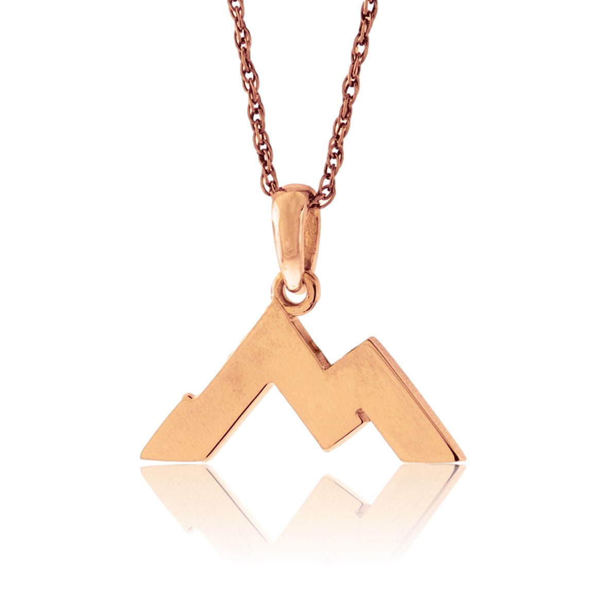Mountain Peak Ridgeline Pendant - Park City Jewelers