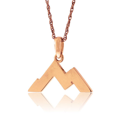 Mountain Peak Ridgeline Pendant - Park City Jewelers