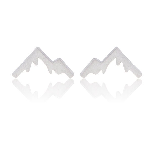 Mountain Silhouette Stud Earrings - Park City Jewelers