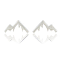 Mountain Silhouette Stud Earrings - Park City Jewelers