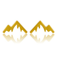 Mountain Silhouette Stud Earrings - Park City Jewelers