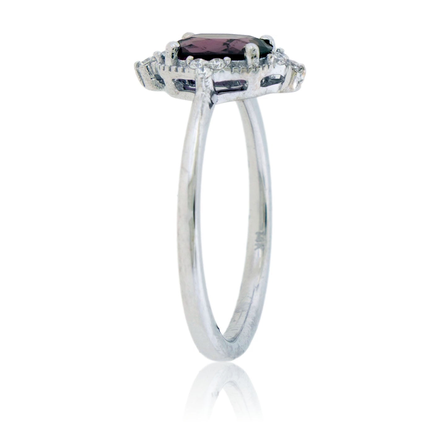 Natural Spinel and Diamond Ring - Park City Jewelers