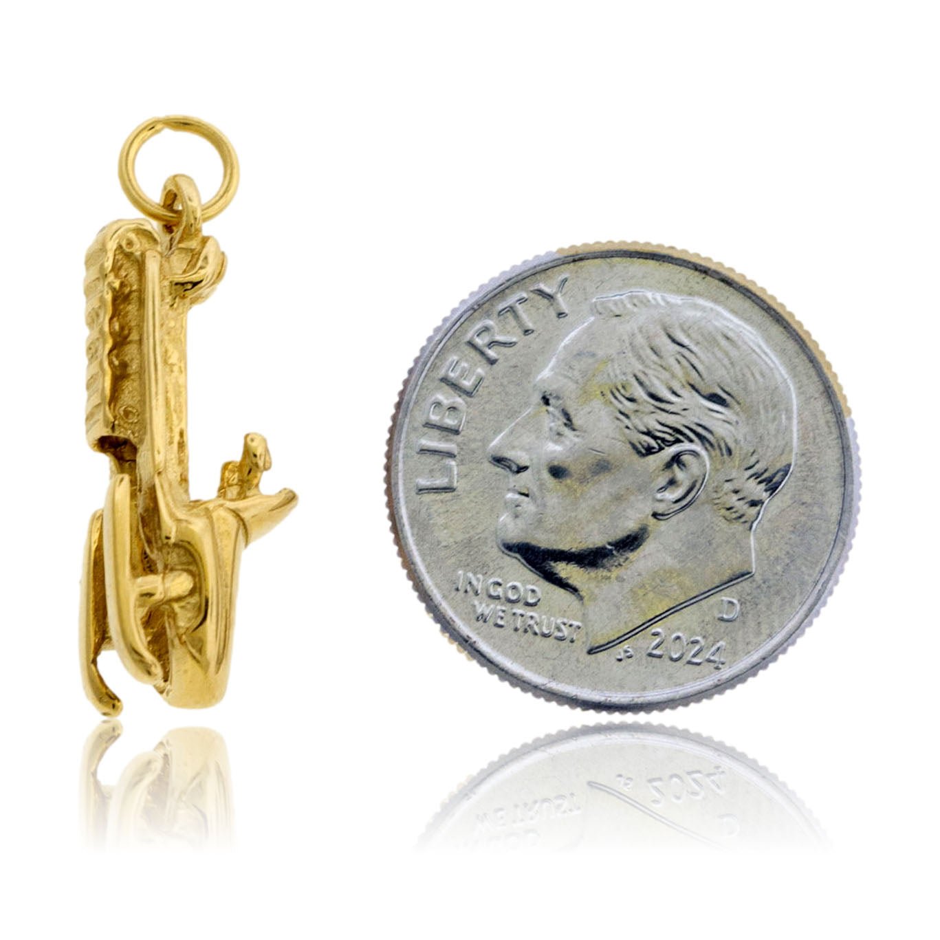 Old Style Snowmobile Charm or Pendant - Park City Jewelers