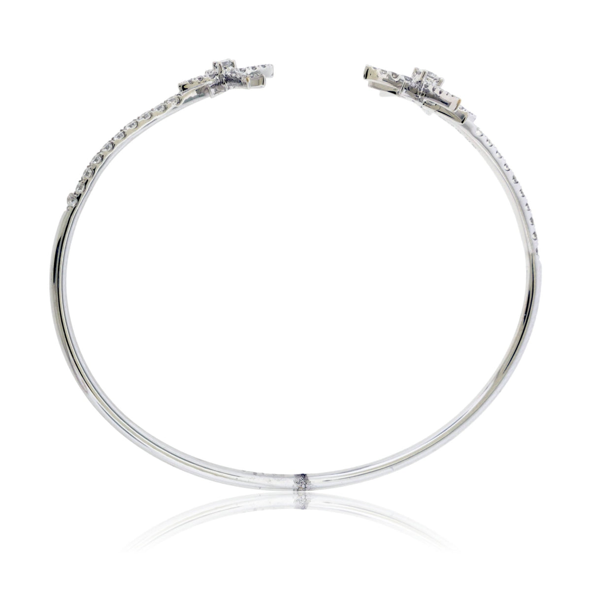 Open Center Diamond Double Star Bracelet - Park City Jewelers