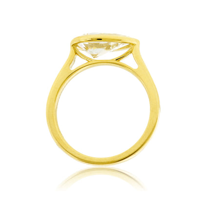 Pear LGD Bezel Ring - Park City Jewelers