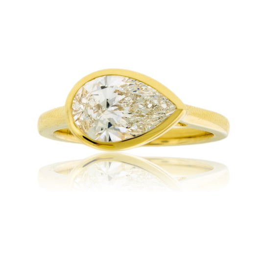 Pear LGD Bezel Ring - Park City Jewelers