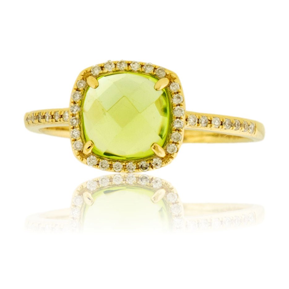 Peridot & Diamond Ring - Park City Jewelers