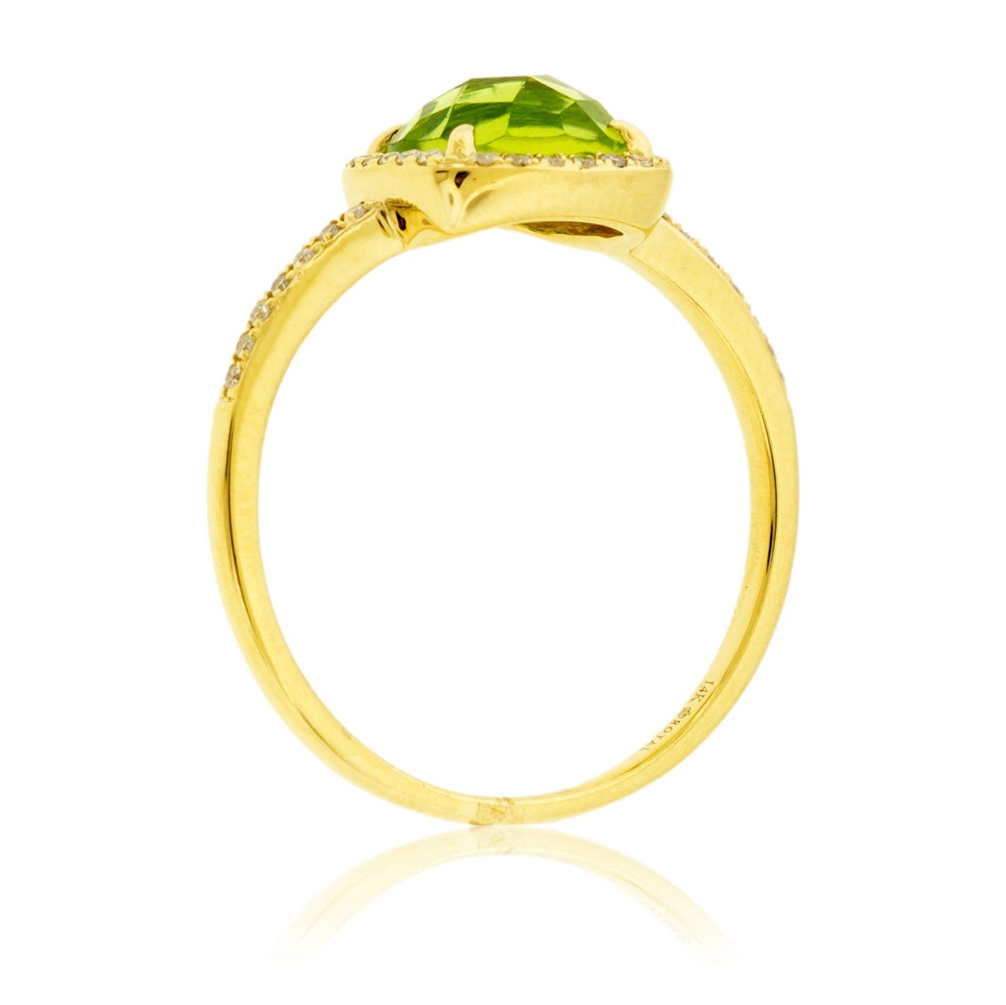 Peridot & Diamond Ring - Park City Jewelers
