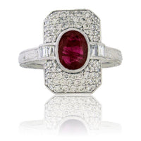 Ruby and Diamond Ring - Park City Jewelers