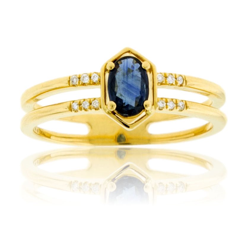 Sapphire and Diamond Ring - Park City Jewelers