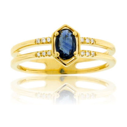 Sapphire and Diamond Ring - Park City Jewelers