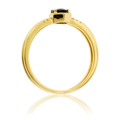 Sapphire and Diamond Ring - Park City Jewelers
