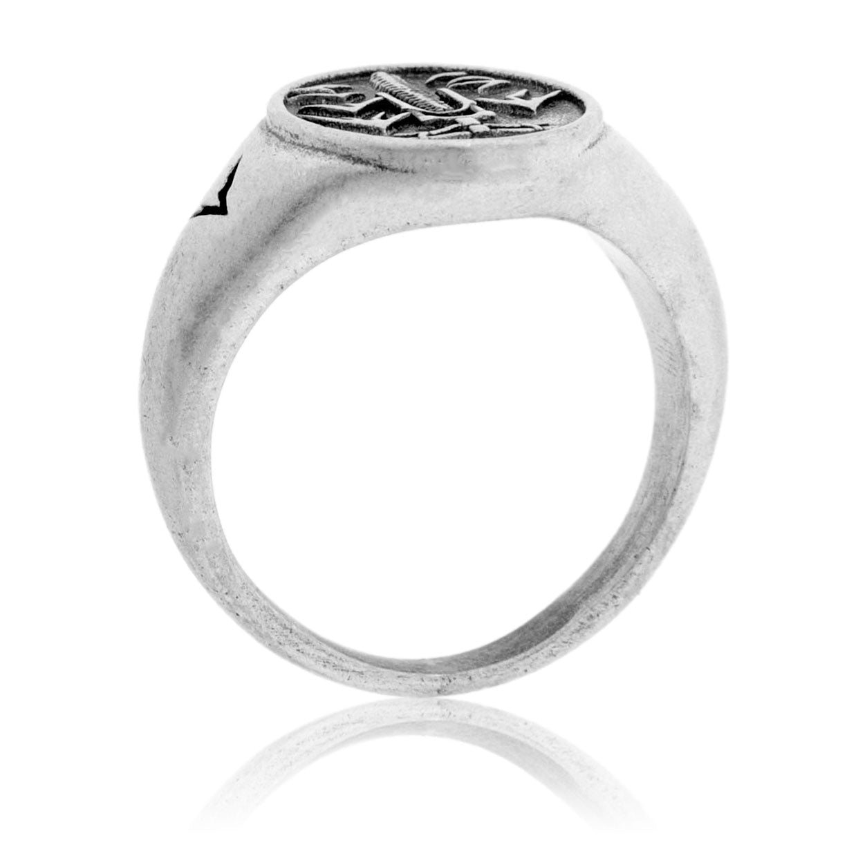 Signet Style Mountain Bike Ring - Park City Jewelers