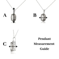 Square Diamond with Diamond Double Halo Necklace - Park City Jewelers