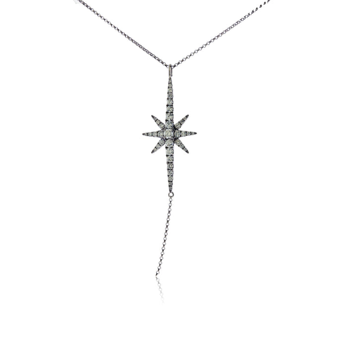 Star Diamond Burst Pendant w/Chain - Park City Jewelers