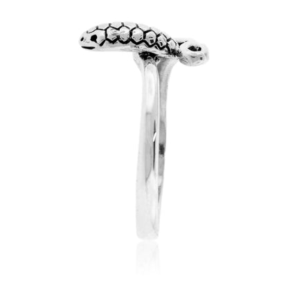 Sterling Silver Coiled Snake Ring - Park City Jewelers