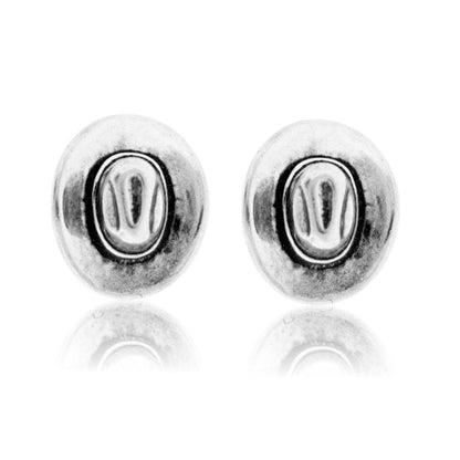 Sterling Silver Cowboy Hat Stud Earrings - Park City Jewelers