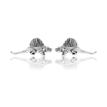 Sterling Silver Dinosaur Post Earrings - Park City Jewelers