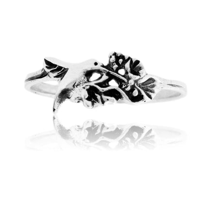 Sterling Silver Hummingbird Ring - Park City Jewelers