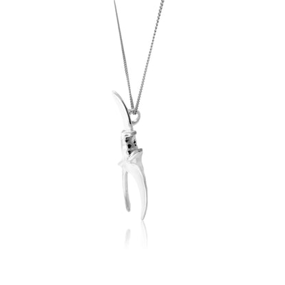 Sterling Silver Manta Ray Pendant - Park City Jewelers