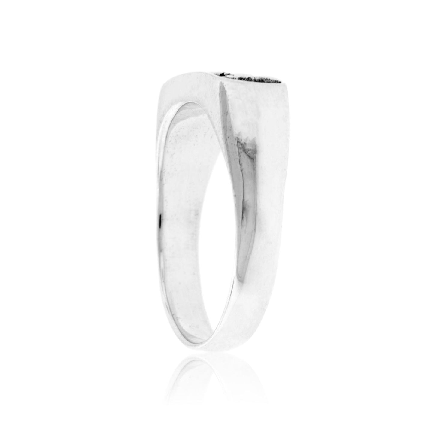 Sterling Silver Mountain Scene with Moon Ring - Park City Jewelers