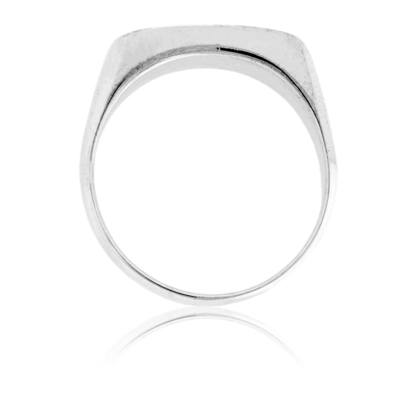 Sterling Silver Mountain Scene with Moon Ring - Park City Jewelers