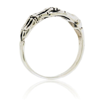 Sterling Silver Skeleton Hand Ring - Park City Jewelers