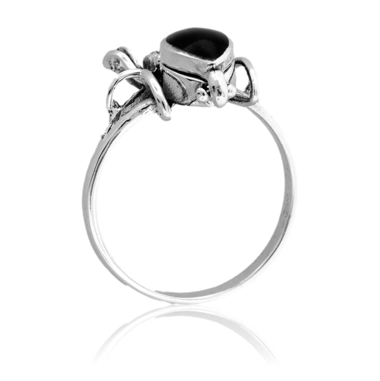 Sterling Silver Spider Poison Ring - Park City Jewelers