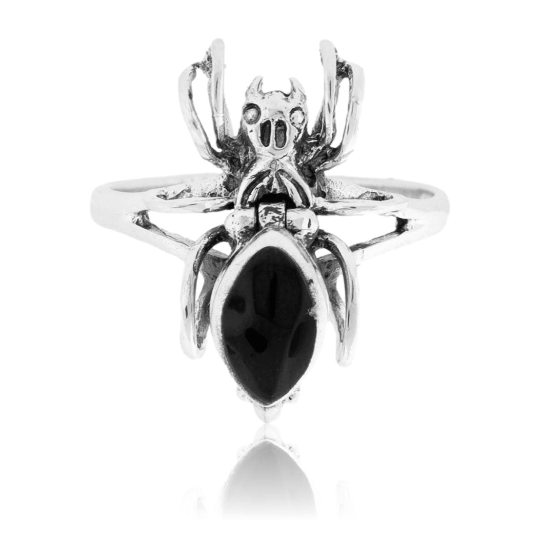Sterling Silver Spider Poison Ring - Park City Jewelers