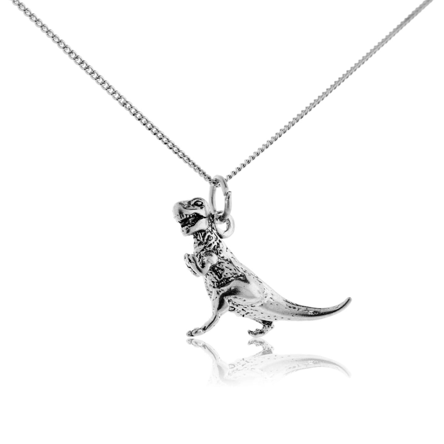 Sterling Silver T Rex Pendant - Park City Jewelers