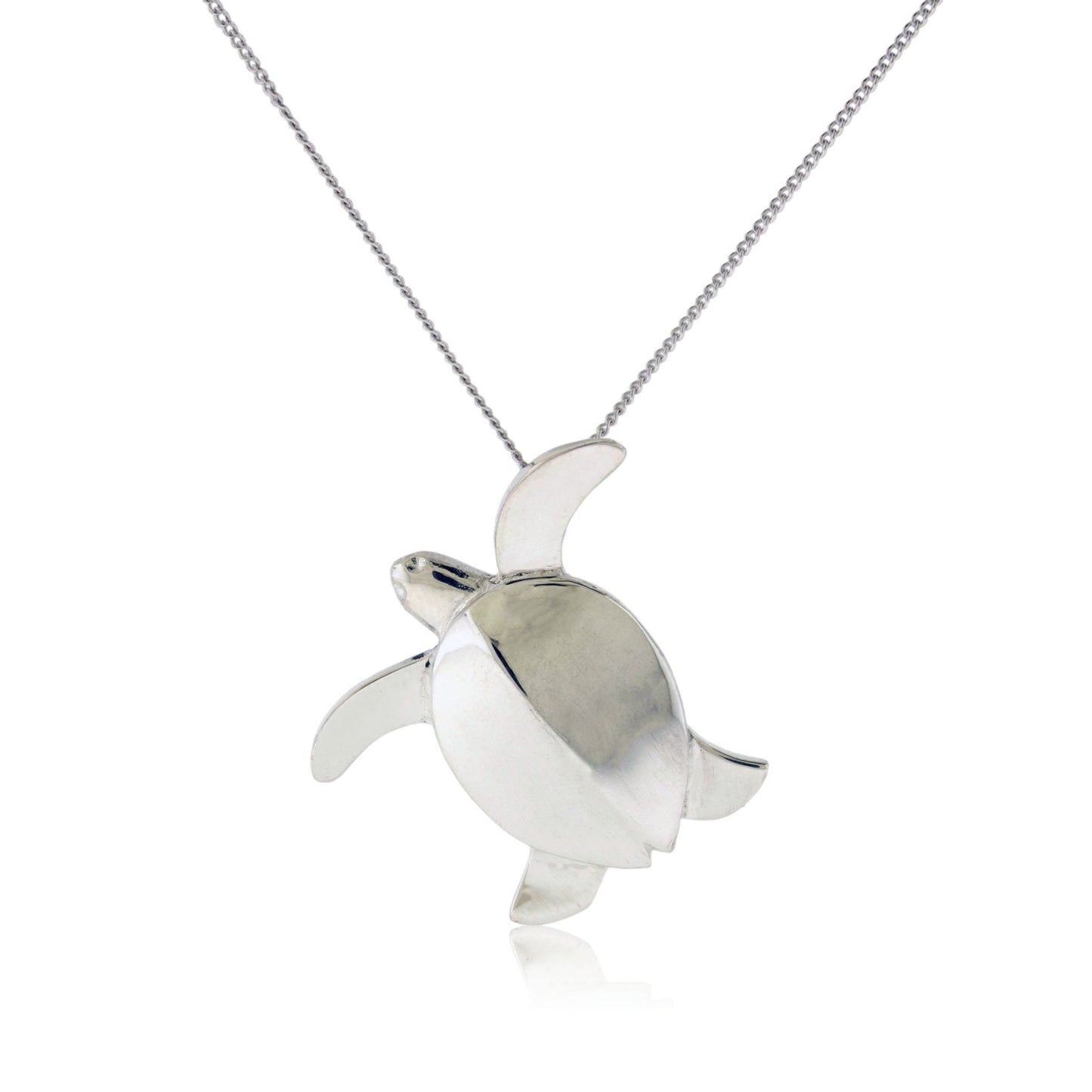 Sterling Silver Turtle Pendant - Park City Jewelers