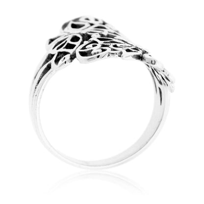 Sterling Silver Two Butterfly Ring - Park City Jewelers