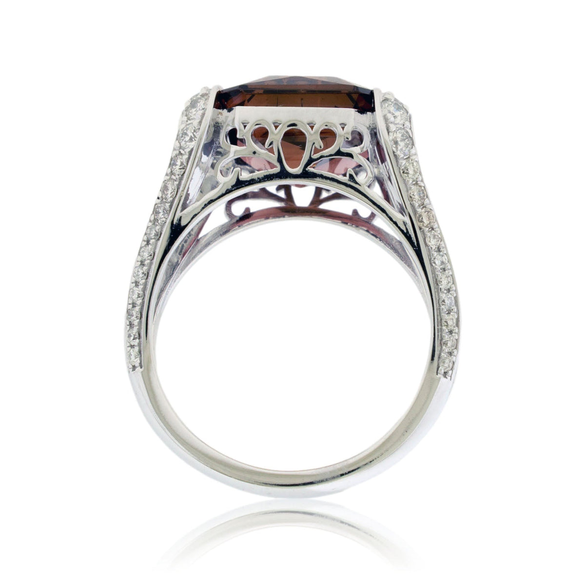 Tourmaline and Diamond Ring - Park City Jewelers