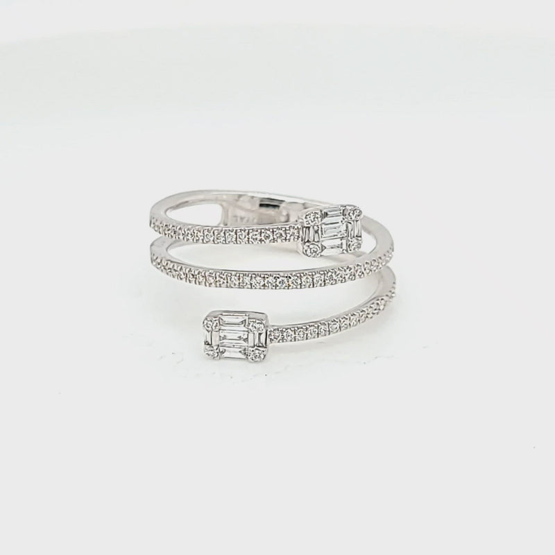 Diamond Cluster Style Ring