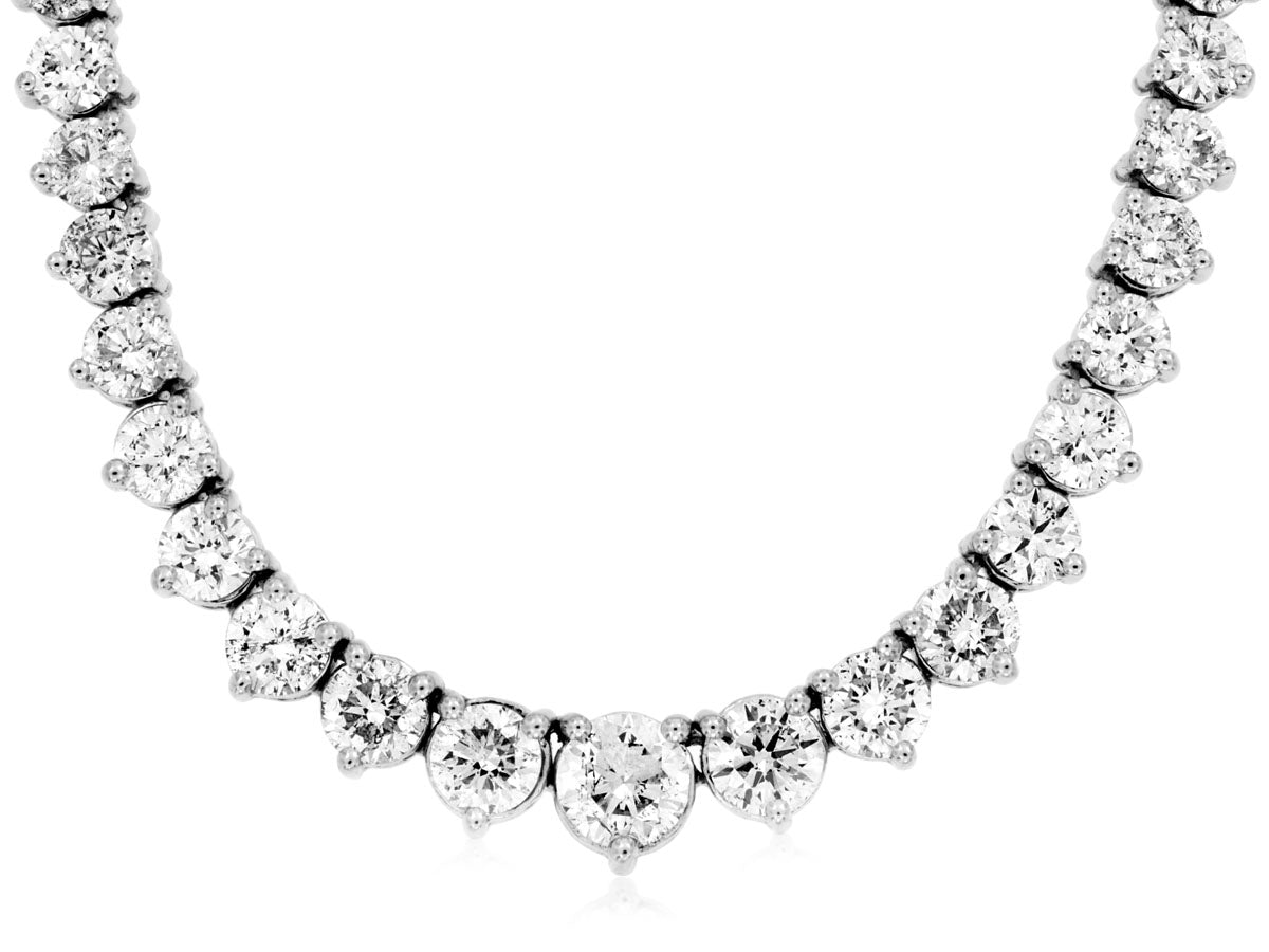 7 Carat Diamond Riviera Necklace - Park City Jewelers