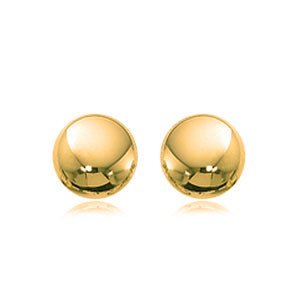 8mm Ball Stud Earrings - Park City Jewelers