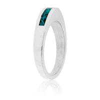 Domed Style Turquoise Inlay Ring