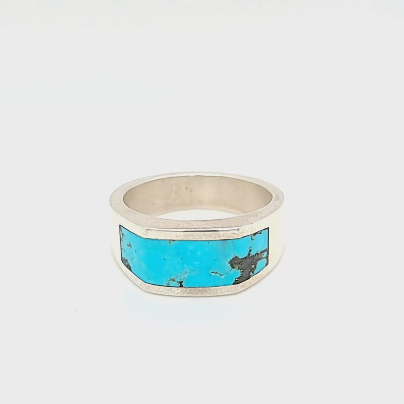 Turquoise Inlay Style Ring