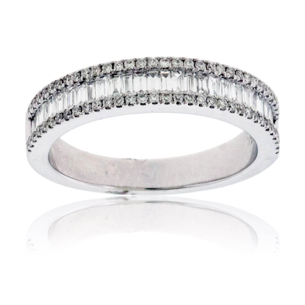 Baguette Diamond & Diamond Ring - Park City Jewelers
