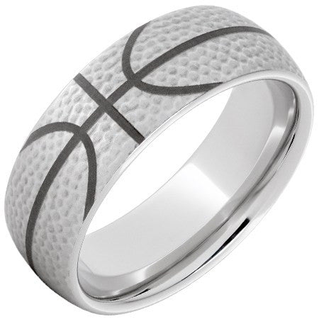 Basketball Comfort Fit Band - Park City Jewelers