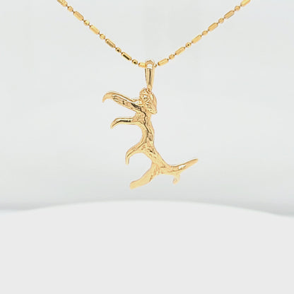 Elk Antler Shed Style Pendant